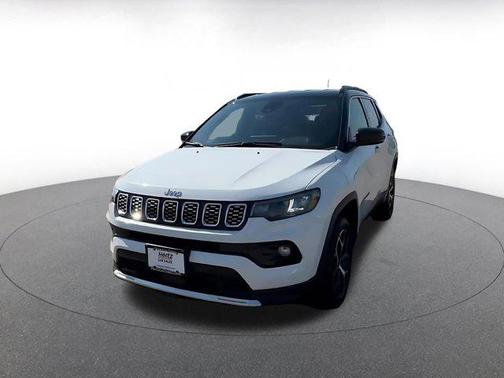 Bright White Clearcoat 2025 Jeep Compass Limited