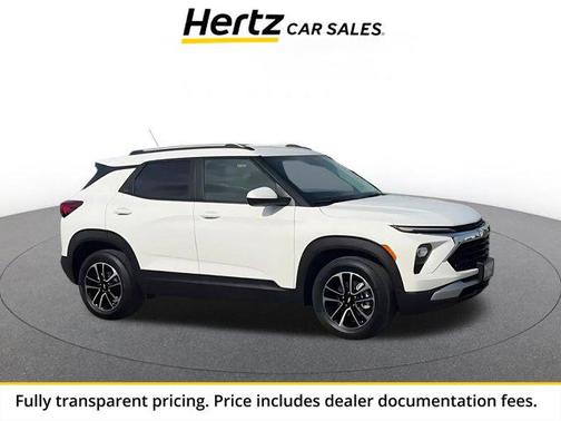 Summit White 2025 Chevrolet Trailblazer LT