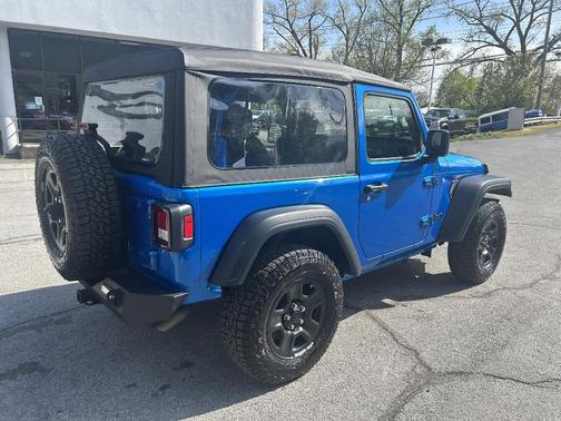Hydro Blue Pearlcoat 2025 Jeep Wrangler Sport