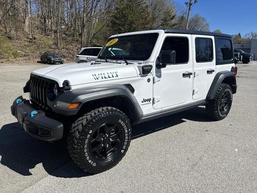Bright White Clearcoat 2023 Jeep Wrangler 4xe Base