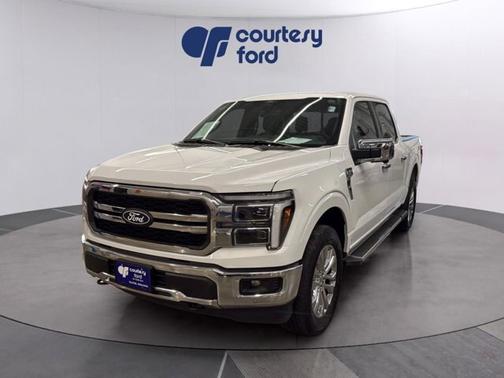 OXFORD WHITE 2025 Ford F-150 LARIAT