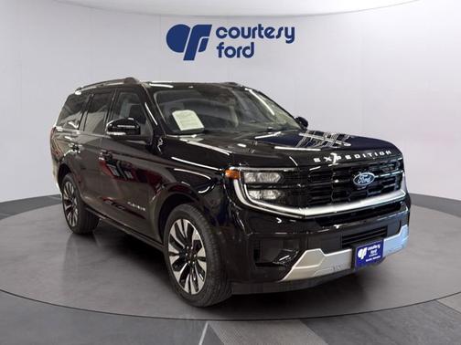 AGATE BLACK METALLIC 2025 Ford Expedition PLATINUM
