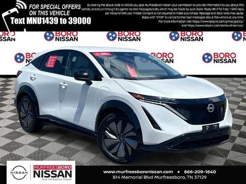Everest White P 2024 Nissan ARIYA ENGAGE+