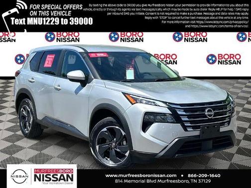 Brilliant Silver Metallic 2024 Nissan Rogue SV