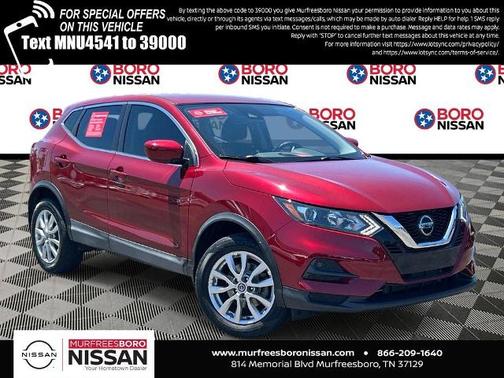 Scarlet Ember 2020 Nissan Rogue Sport S
