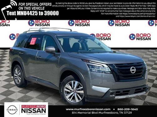Gun Metallic 2024 Nissan Pathfinder SL