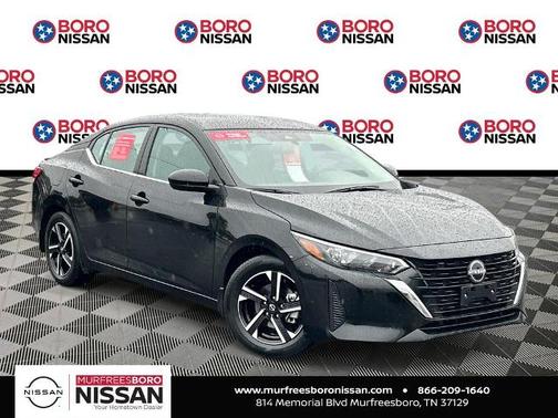 Black 2025 Nissan Sentra SV