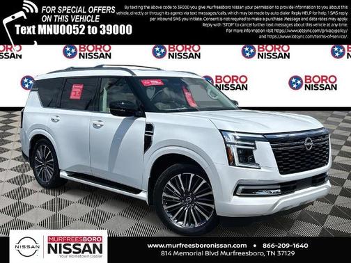2025 Nissan Armada Platinum Reserve