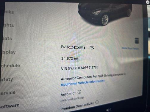 Solid Black 2023 Tesla Model 3 Standard Range