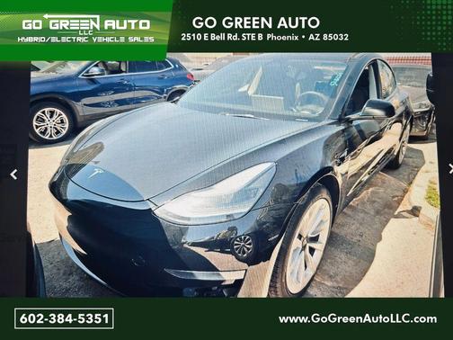 Solid Black 2023 Tesla Model 3 Standard Range