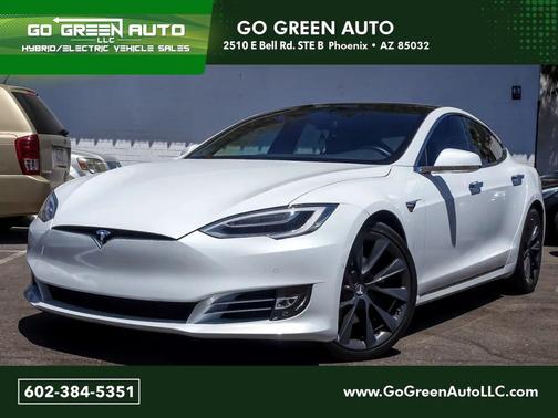 Pearl White Multi-Coat 2018 Tesla Model S 100D