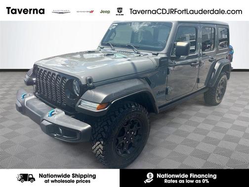 Sting-Gray Clearcoat 2023 Jeep Wrangler 4xe Willys