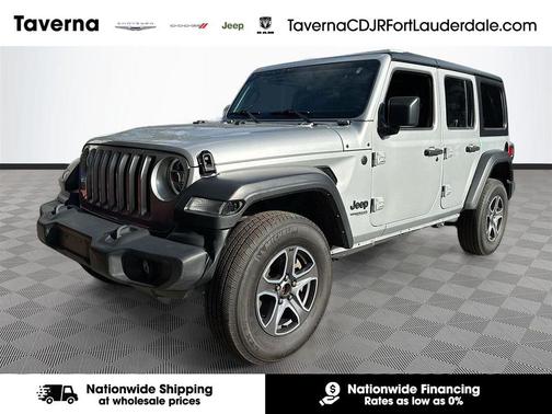 Silver Zynith Clearcoat 2022 Jeep Wrangler Unlimited Sport