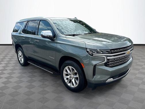 Silver Sage Metallic 2023 Chevrolet Tahoe Premier