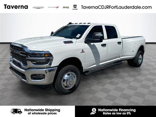 Bright White Clearcoat 2026 RAM 3500 Tradesman Crew Cab 4x4 8' Box