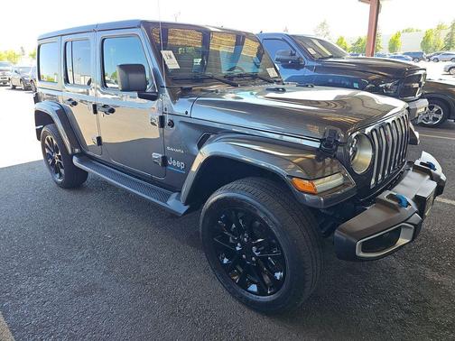 Granite Crystal Metallic Clearcoat 2023 Jeep Wrangler 4xe Sahara
