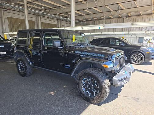 Black Clearcoat 2023 Jeep Wrangler 4xe Rubicon