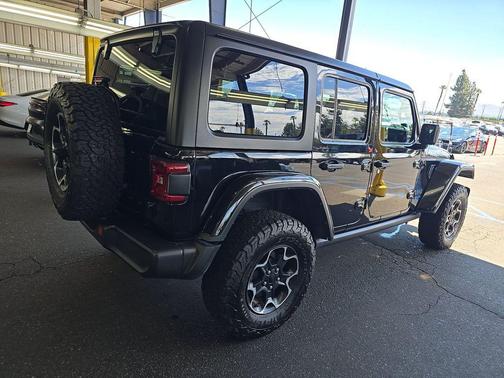 Black Clearcoat 2023 Jeep Wrangler 4xe Rubicon