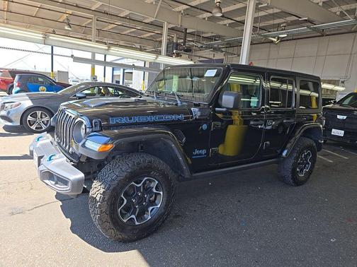 Black Clearcoat 2023 Jeep Wrangler 4xe Rubicon