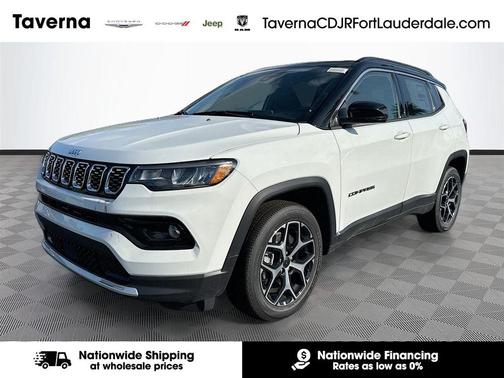 Bright White Clearcoat 2026 Jeep Compass Limited