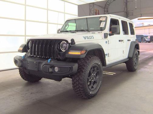 Bright White Clearcoat 2023 Jeep Wrangler 4xe Base