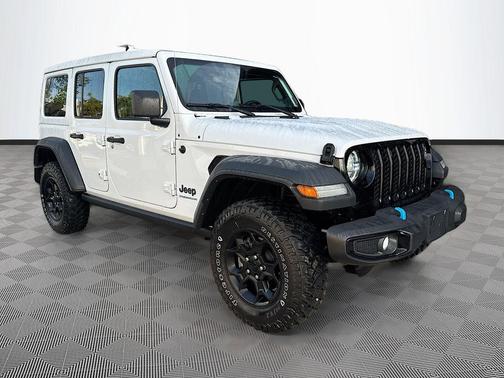 Bright White Clearcoat 2023 Jeep Wrangler 4xe Base