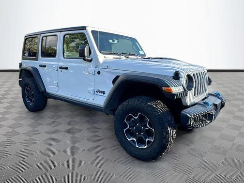 Bright White Clearcoat 2023 Jeep Wrangler 4xe Rubicon