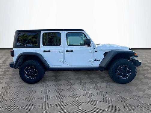 Bright White Clearcoat 2023 Jeep Wrangler 4xe Rubicon