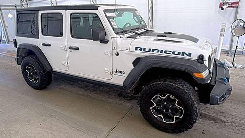Bright White Clearcoat 2023 Jeep Wrangler 4xe Rubicon