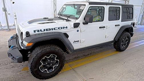 Bright White Clearcoat 2023 Jeep Wrangler 4xe Rubicon