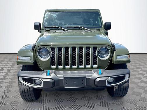 Sarge Green Clearcoat 2023 Jeep Wrangler 4xe Sahara