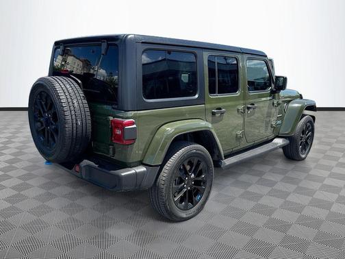 Sarge Green Clearcoat 2023 Jeep Wrangler 4xe Sahara