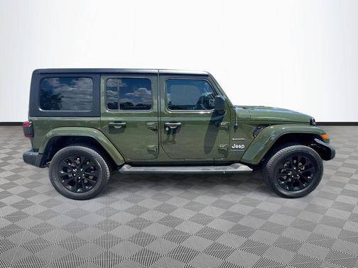 Sarge Green Clearcoat 2023 Jeep Wrangler 4xe Sahara