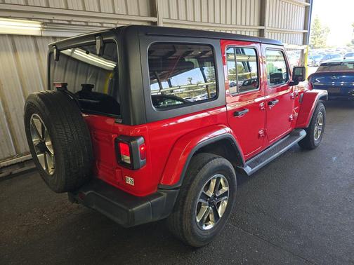 Firecracker Red Clearcoat 2023 Jeep Wrangler 4-Door Sahara 4x4