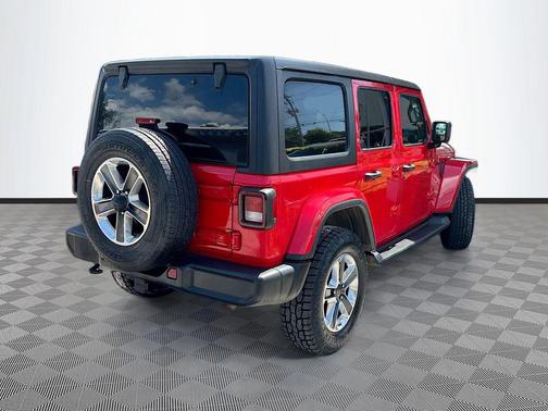 Firecracker Red Clearcoat 2023 Jeep Wrangler 4-Door Sahara 4x4