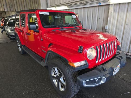 Firecracker Red Clearcoat 2023 Jeep Wrangler 4-Door Sahara 4x4
