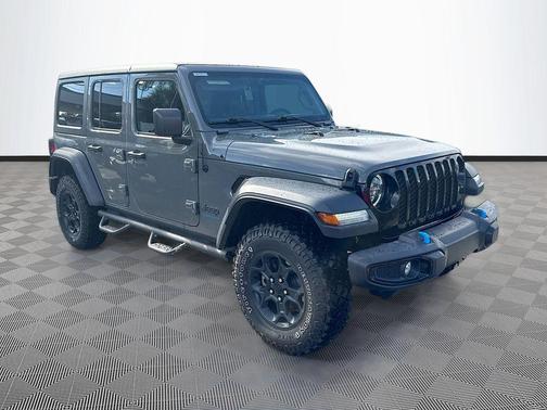 Sting-Gray Clearcoat 2023 Jeep Wrangler 4xe Willys