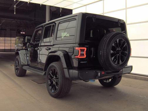 Black Clearcoat 2023 Jeep Wrangler 4xe Sahara
