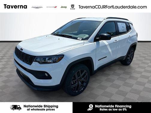 Bright White Clearcoat 2026 Jeep Compass Latitude
