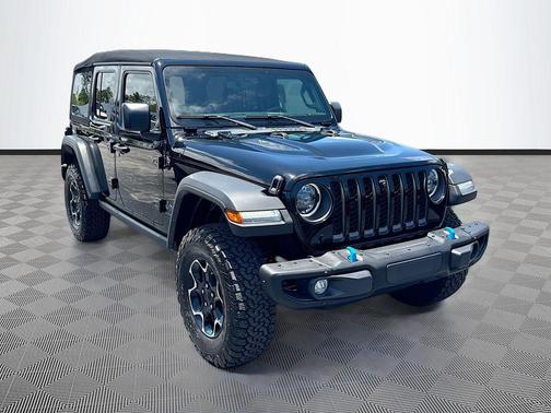 Black Clearcoat 2023 Jeep Wrangler 4xe Rubicon