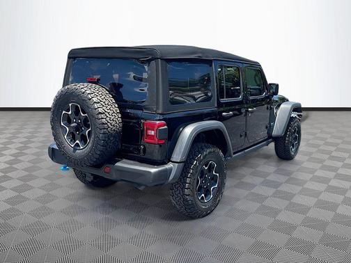 Black Clearcoat 2023 Jeep Wrangler 4xe Rubicon