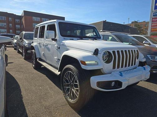 Bright White Clearcoat 2023 Jeep Wrangler 4xe Sahara High Altitude