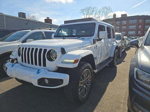 Bright White Clearcoat 2023 Jeep Wrangler 4xe Sahara High Altitude