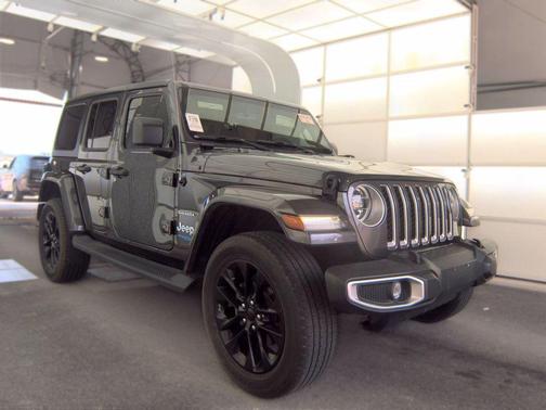 Granite Crystal Metallic Clearcoat 2021 Jeep Wrangler Unlimited 4xe Sahara