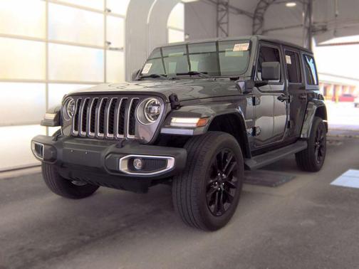 Granite Crystal Metallic Clearcoat 2021 Jeep Wrangler Unlimited 4xe Sahara
