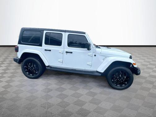 Bright White Clearcoat 2023 Jeep Wrangler 4xe Sahara