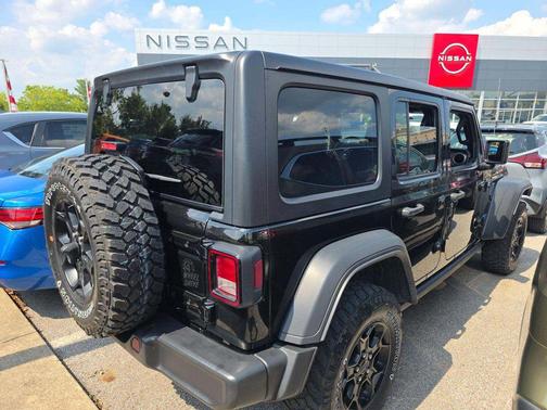 Black Clearcoat 2023 Jeep Wrangler 4xe Willys