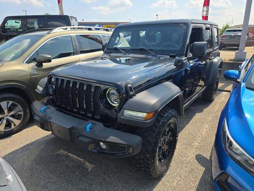 Black Clearcoat 2023 Jeep Wrangler 4xe Willys