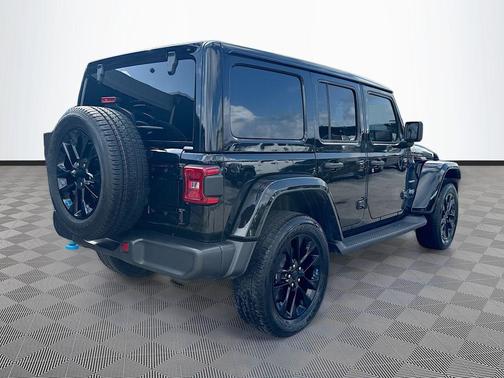 Black Clearcoat 2023 Jeep Wrangler 4xe Sahara