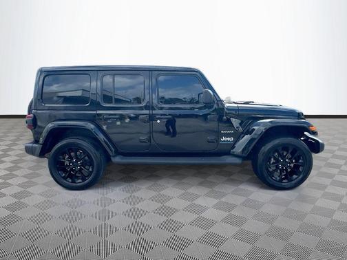 Black Clearcoat 2023 Jeep Wrangler 4xe Sahara